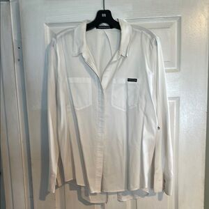 White Button-Up Shirt